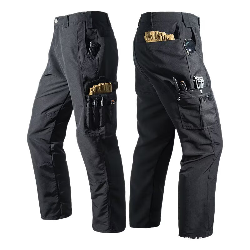 Workshop Tools And Safety - Men Multi Pocket Work Cargo Pants