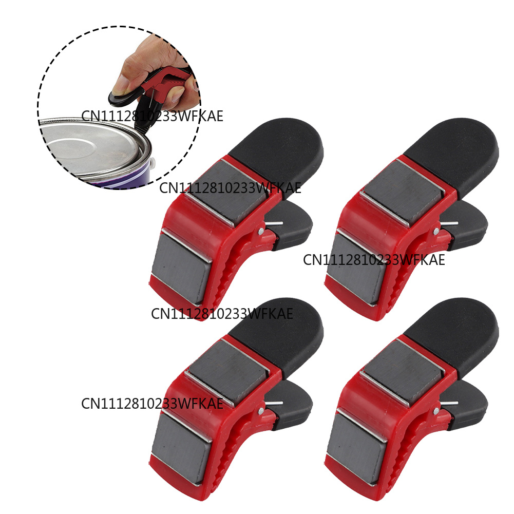 Workshop Tools Holder - 4PCS Magnetic Paint Brush Holder Clips