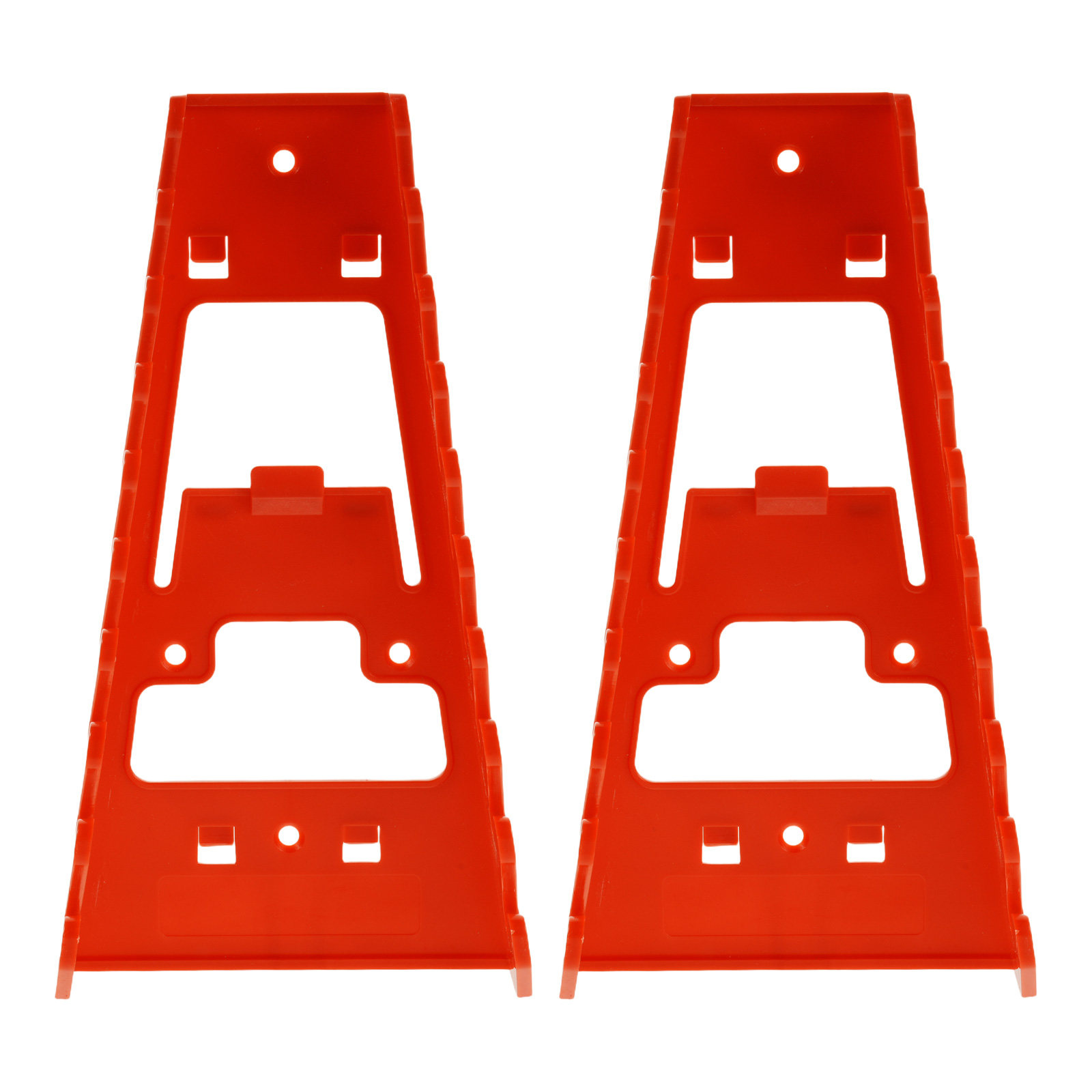 Workshop Tools Holder - 2pcs Multi-Layer Wrench Organizer Rack Plastic