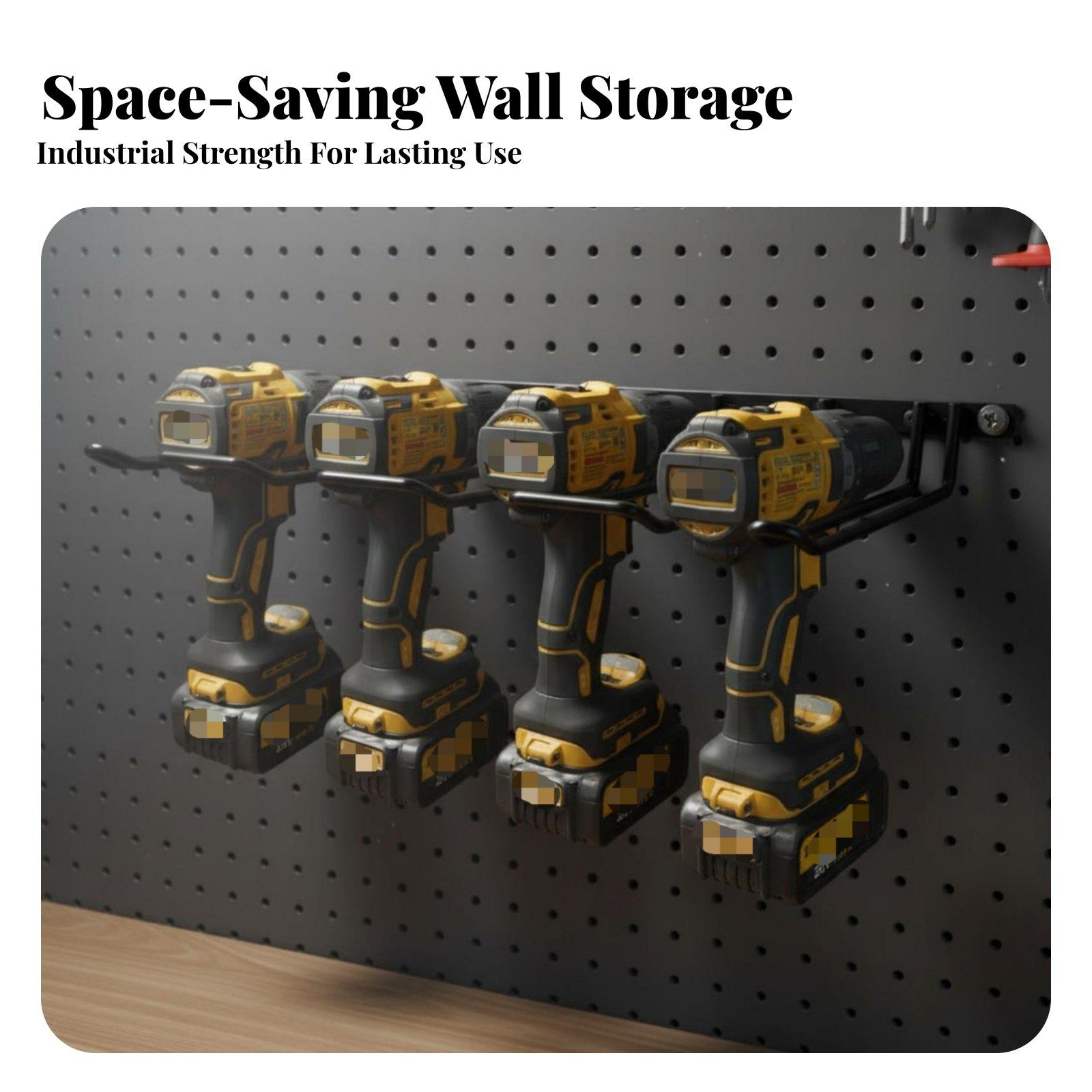Workshop Tools Holder - Wall Mounted Screwdriver Shelf Tool Holder