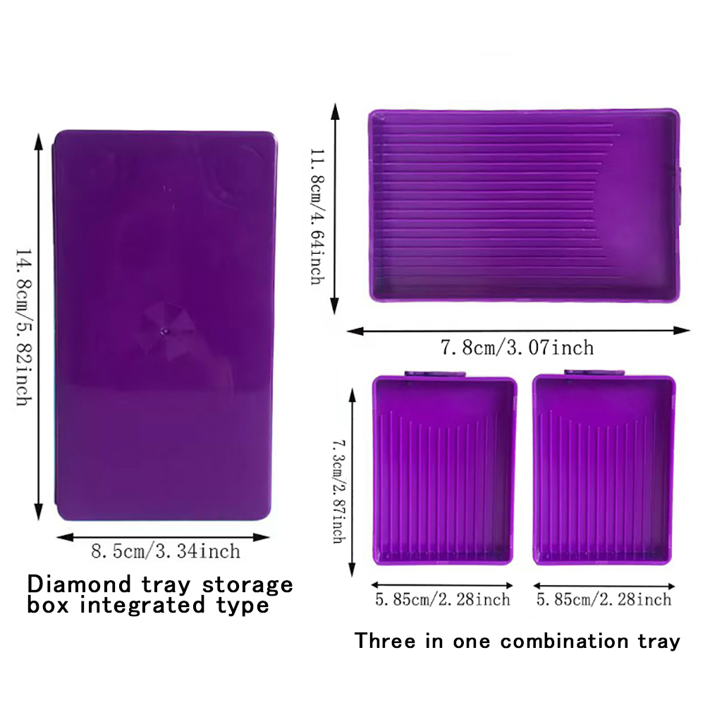 Diamond Painting Tray with Lid - Tool Chest Cabinet recension och pris