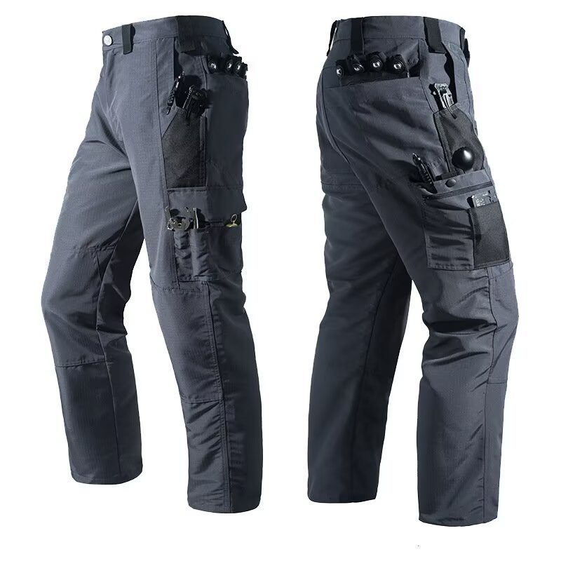 Men Multi Pocket Work Cargo Pa - Workshop Tools And Safety recension och pris
