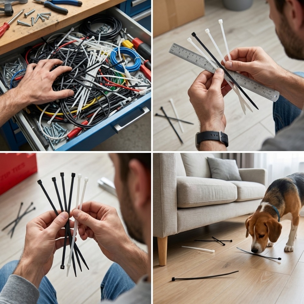 1 Piece Cable Tie Organizer, W - Workshop Tools Store recension och pris