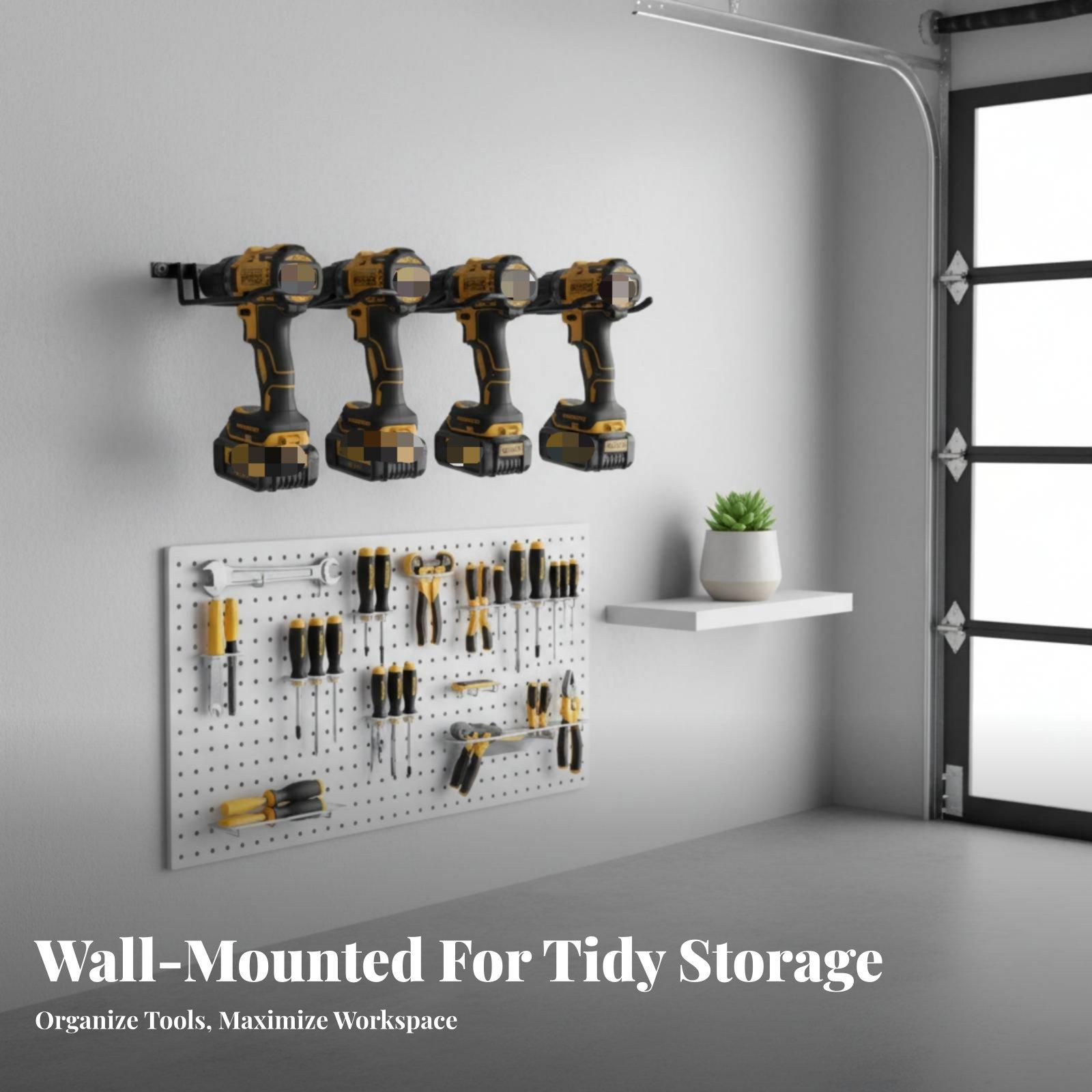 Wall Mounted Screwdriver Shelf - Workshop Tools Holder recension och pris