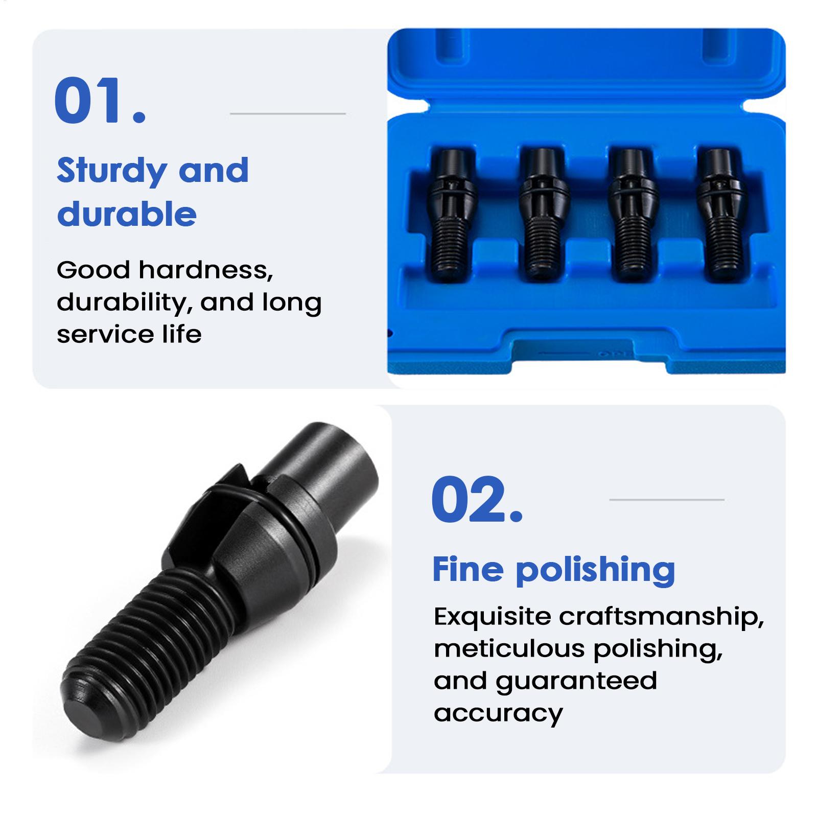 Subframe Alignment Bolt Kit 4  - Workshop Tools Locations recension och pris