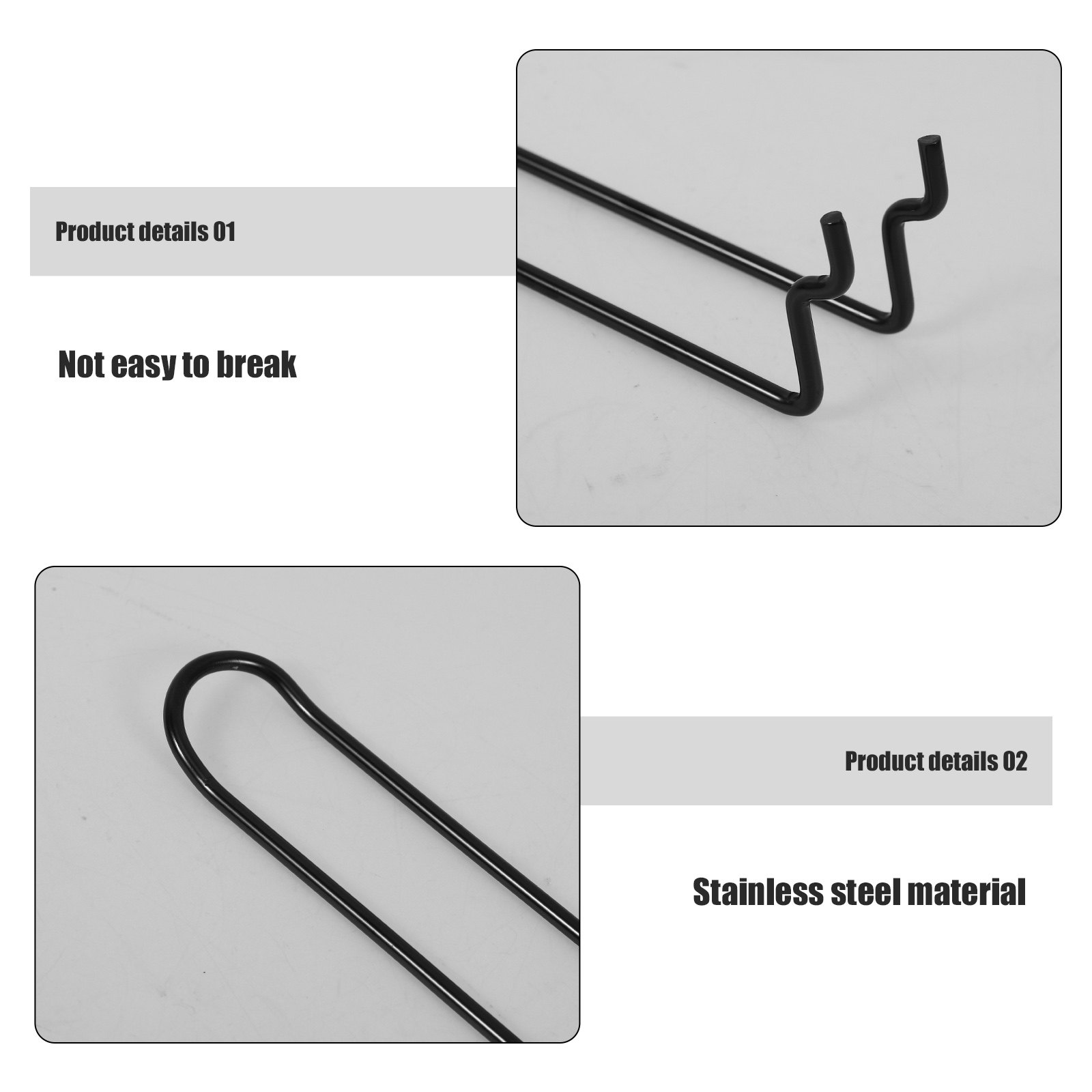 10Pcs Stainless Steel Pegboard - Workshop Tools Store recension och pris