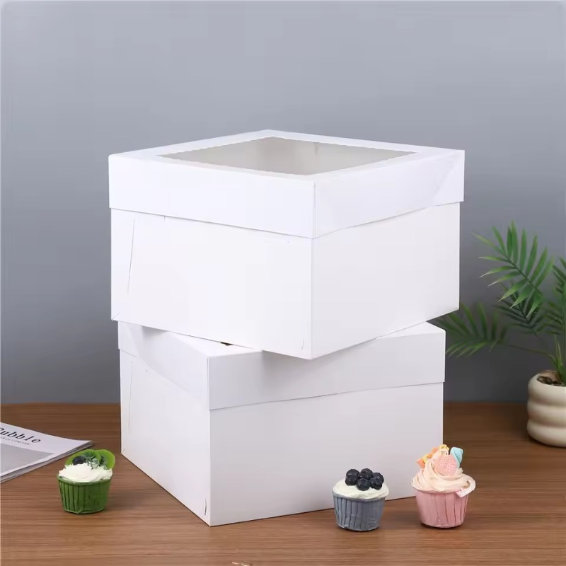 2/4/6PCS White Bakery Boxes wi - Tool Chest Cabinet recension och pris