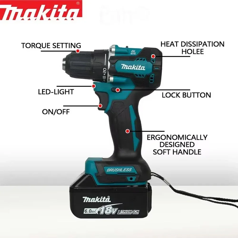 Makita 18V Li-ion Battery New  - Makita Drill Ddf484 recension och pris