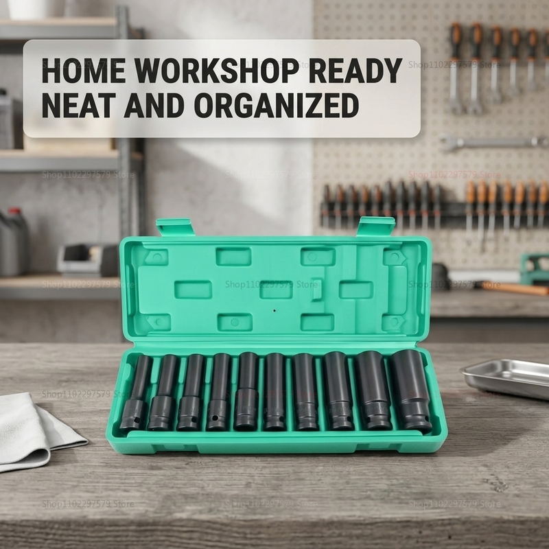 10pcs Socket Wrench Set 8-24mm - Hand Tools In Workshop recension och pris