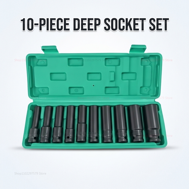 10pcs Socket Wrench Set 8-24mm - Hand Tools In Workshop recension och pris
